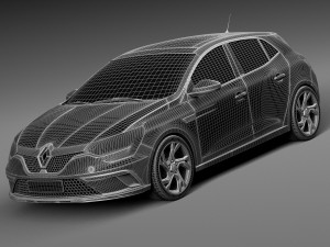 Renault Megane GT 2016 Modèle 3D
