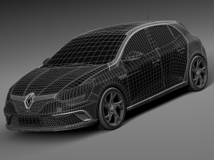 Renault Megane GT 2016 Modèle 3D