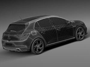 Renault Megane GT 2016 Modèle 3D