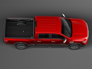 Nissan Titan 2017 3D Model