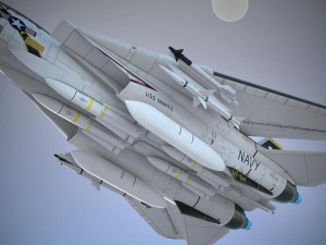 F-14a Tomcat VF-84 Jolly Rogers 1977 3D Model