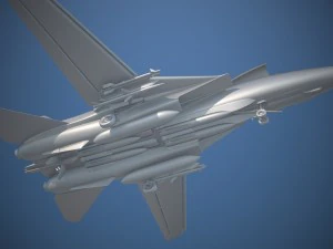 F-14a Tomcat VF-84 Jolly Rogers 1977 3D Model