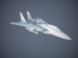 F-14a Tomcat VF-84 Jolly Rogers 1977 3D Model