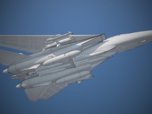 F-14a Tomcat VF-84 Jolly Rogers 1977 3D Model