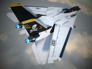F-14a Tomcat VF-84 Jolly Rogers 1977 3D Model
