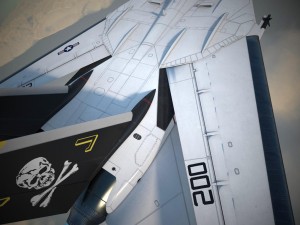 F-14a Tomcat VF-84 Jolly Rogers 1977 3D Model