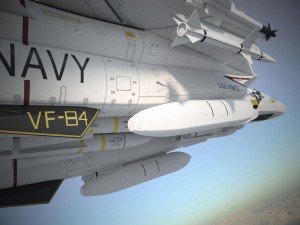 F-14a Tomcat VF-84 Jolly Rogers 1977 3D Model