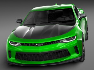 Chevrolet Camaro LT1 2017 3D Model