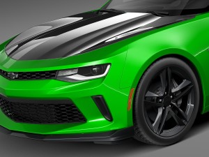 Chevrolet Camaro LT1 2017 3D Model