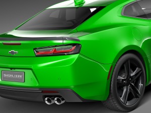 Chevrolet Camaro LT1 2017 3D Model
