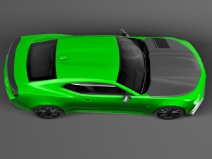 Chevrolet Camaro LT1 2017 3D Model