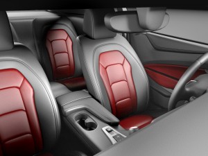 Chevrolet Camaro LT1 2017 3D Model