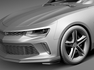 Chevrolet Camaro LT1 2017 3D Model