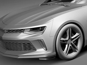 Chevrolet Camaro LT1 2017 3D Model