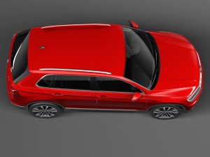 Volkswagen Tiguan 2017 Modelo 3D