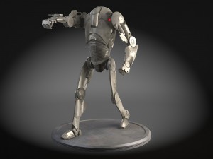 Star Wars B2 Battle Droid 3D Model