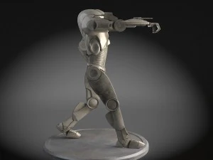 Star Wars B2 Battle Droid 3D Model