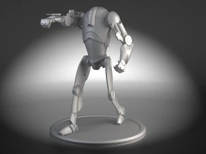 Star Wars B2 Battle Droid 3D Model