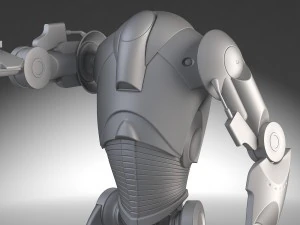Star Wars B2 Battle Droid 3D Model