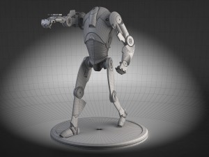 Star Wars B2 Battle Droid 3D-Modell