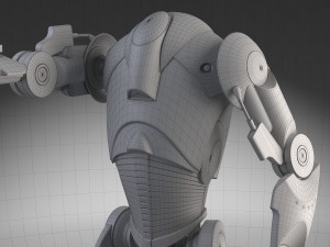 Star Wars B2 Battle Droid 3D-Modell