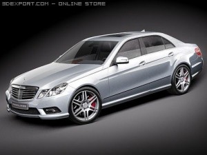 Mercedes-Benz E-class AMG 2010 3D मॉडल