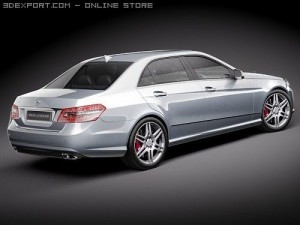 Mercedes-Benz E-class AMG 2010 Modello 3D