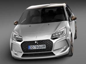 Citroen DS3 2016 Modelo 3D