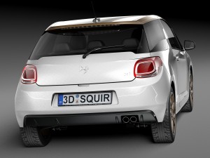 Citroen DS3 2016 Modelo 3D