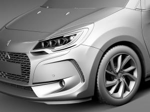 Citroen DS3 2016 Modelo 3D