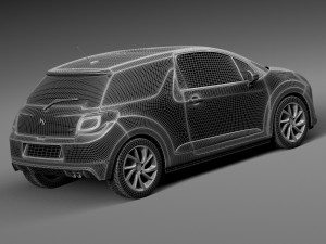 Citroen DS3 2016 Modelo 3D