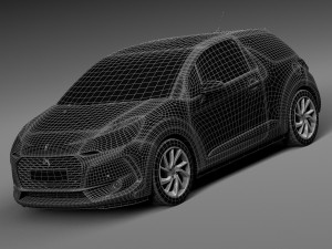 Citroen DS3 2016 Modelo 3D