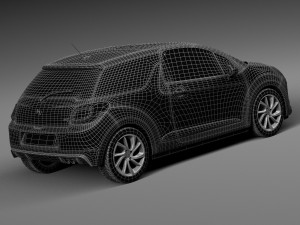 Citroen DS3 2016 Modelo 3D