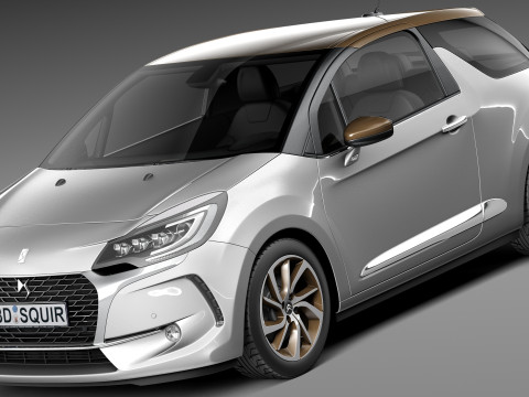 Citroen DS3 2016 3D Модель
