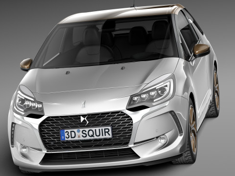 Citroen DS3 2016 3D 모델