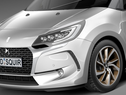 Citroen DS3 2016 3D 모델