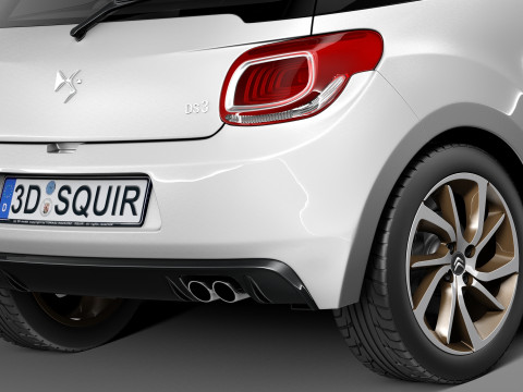 Citroen DS3 2016 3D 모델