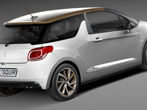 Citroen DS3 2016 3D 모델