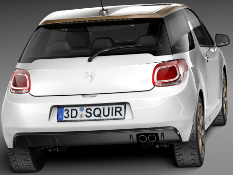 Citroen DS3 2016 3D 모델