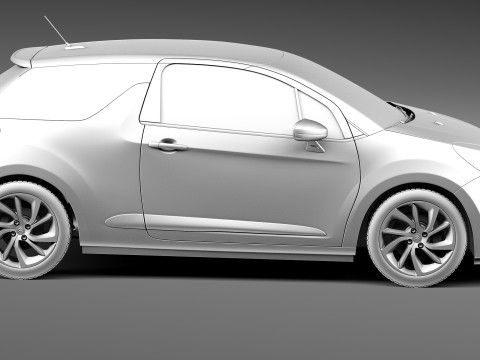 Citroen DS3 2016 3D 모델