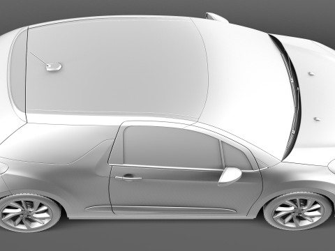 Citroen DS3 2016 3D 모델