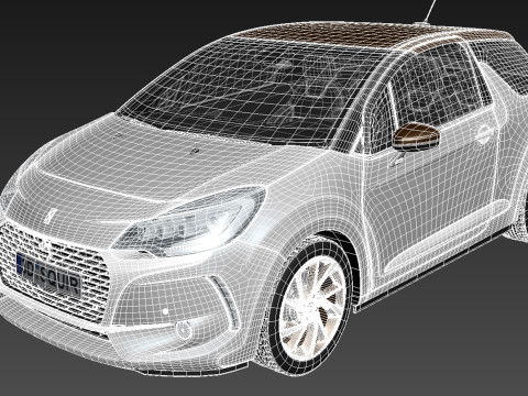 Citroen DS3 2016 3D 모델