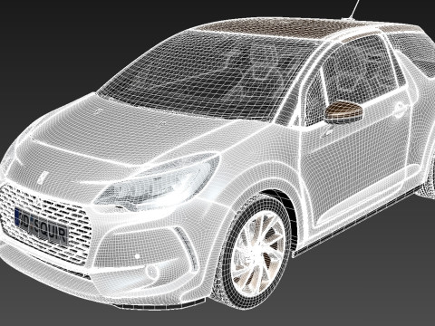 Citroen DS3 2016 3D 모델