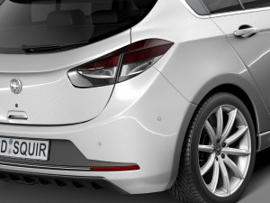 Generic Hatchback V3 2016 Modelo 3D