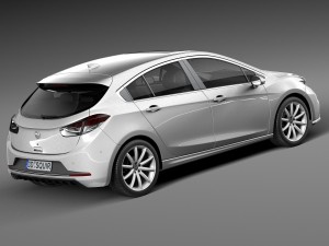 Generic Hatchback V3 2016 Modelo 3D