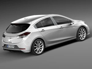 Generic Hatchback V3 2016 3D Model