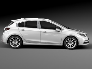 Generic Hatchback V3 2016 Modelo 3D