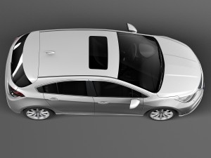 Generic Hatchback V3 2016 Modelo 3D