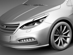 Generic Hatchback V3 2016 Modelo 3D