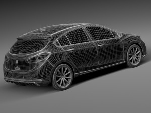 Generic Hatchback V3 2016 Modelo 3D